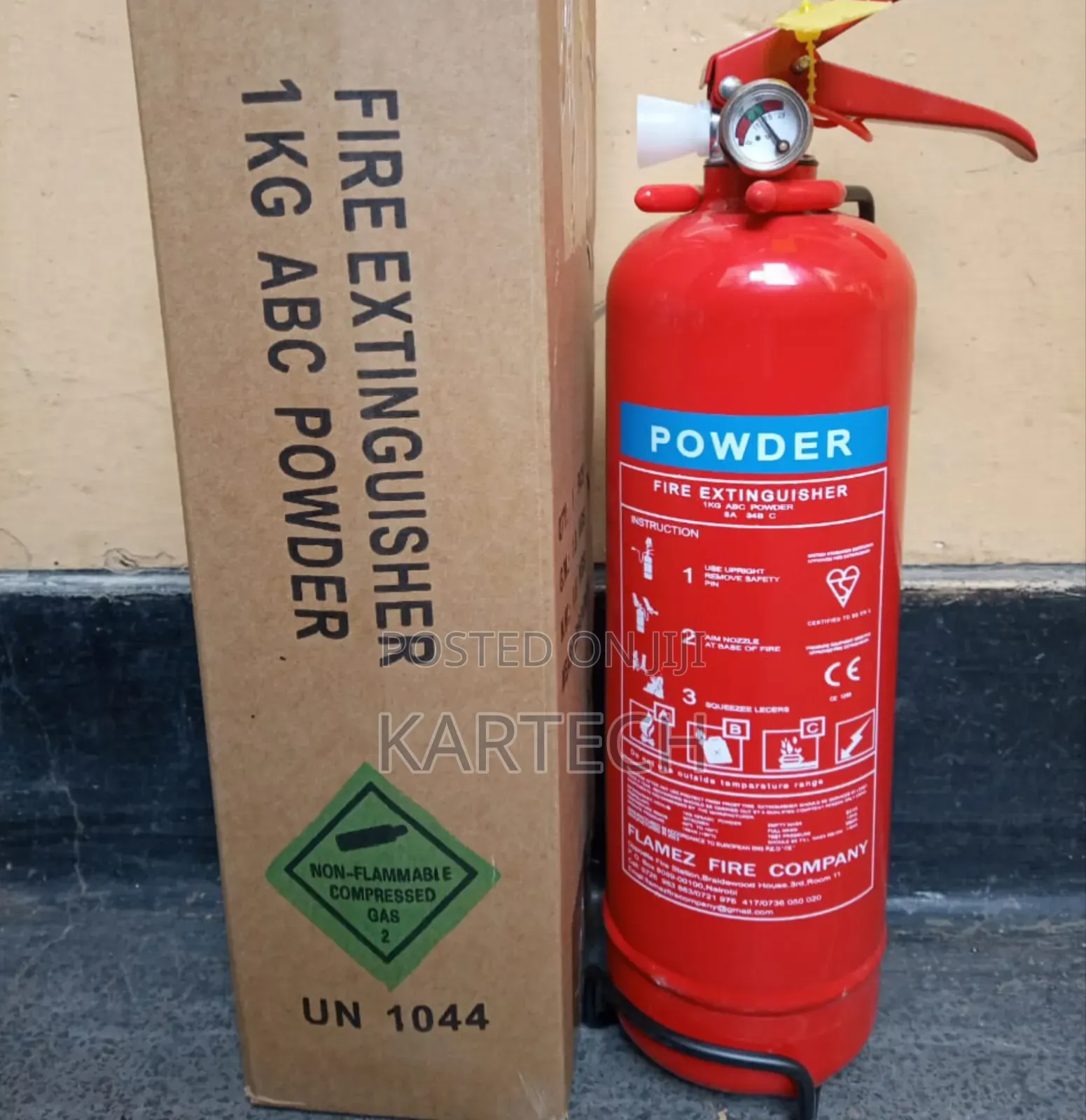 Dry Powder (Dp) 1 Kg Fire Extinguisher Abc