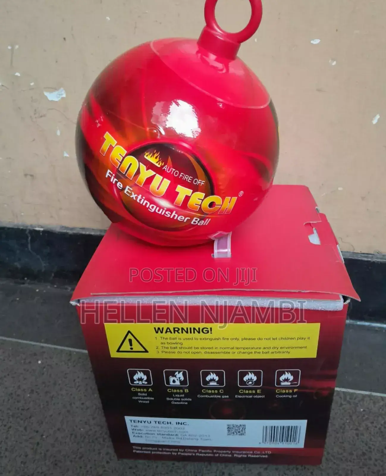 Automatic Fire Extinguishing Fire Ball