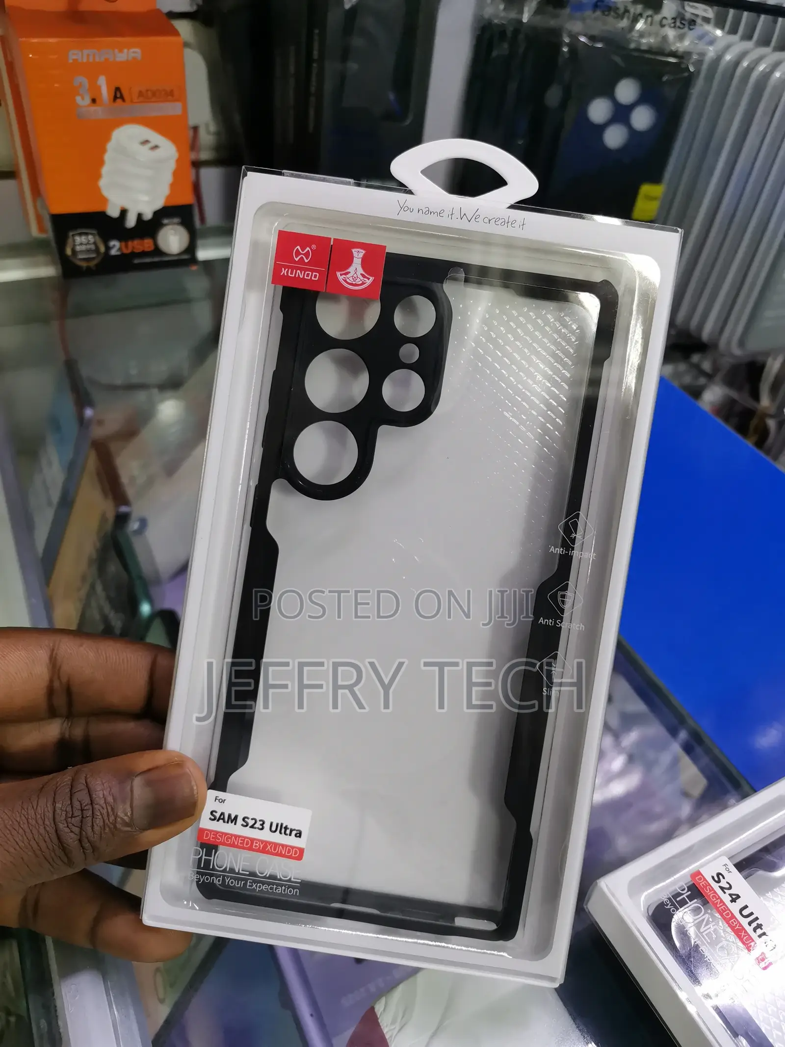 Case for Samsung Galaxy S23 S24 Ultra Protective Cover