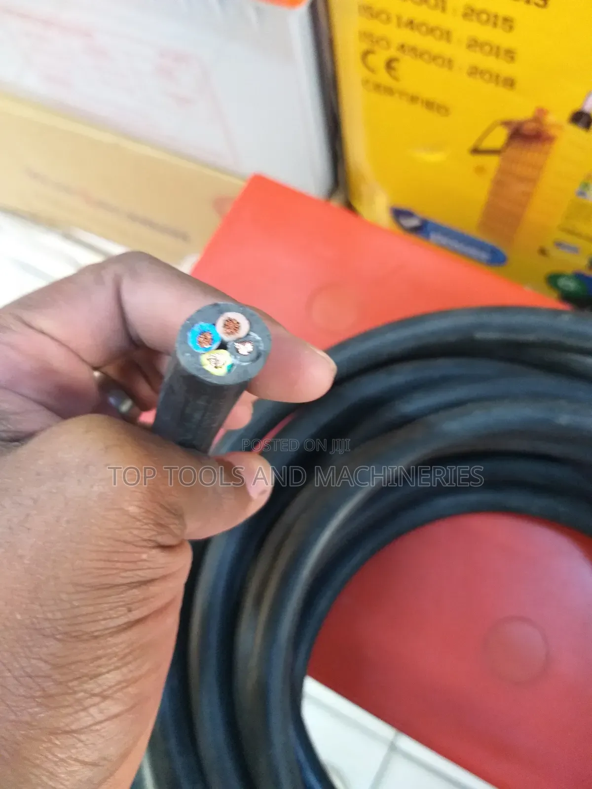 6mm 4 Core Flexible West Electrical Cable 100% Copper/Meter