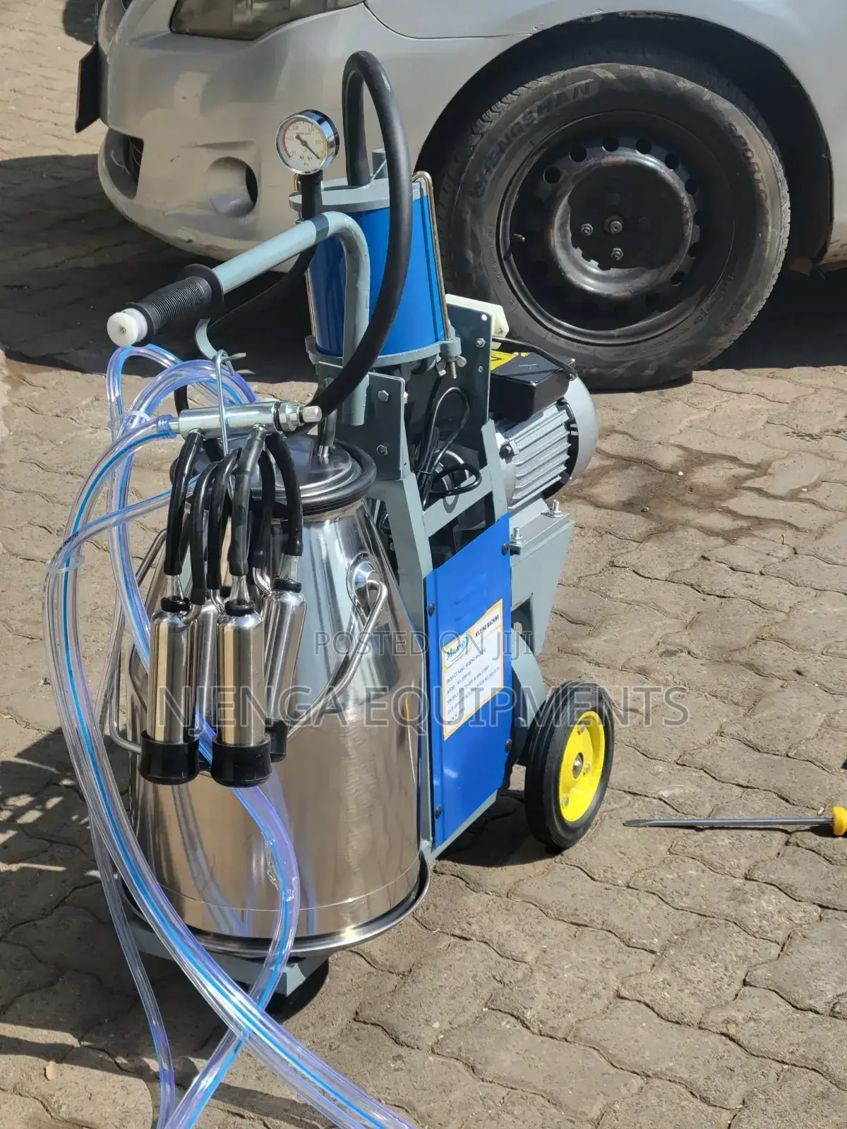 Cow Milking Machine Single Bucket