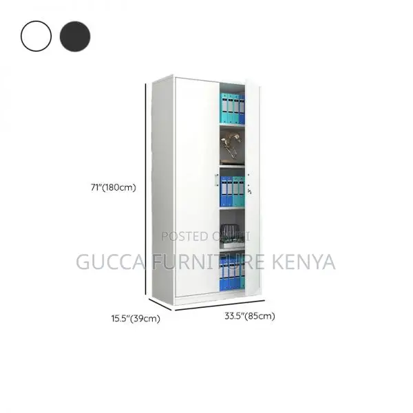 Cabinets:Key-Locked Freestanding Home Office Storage Unit