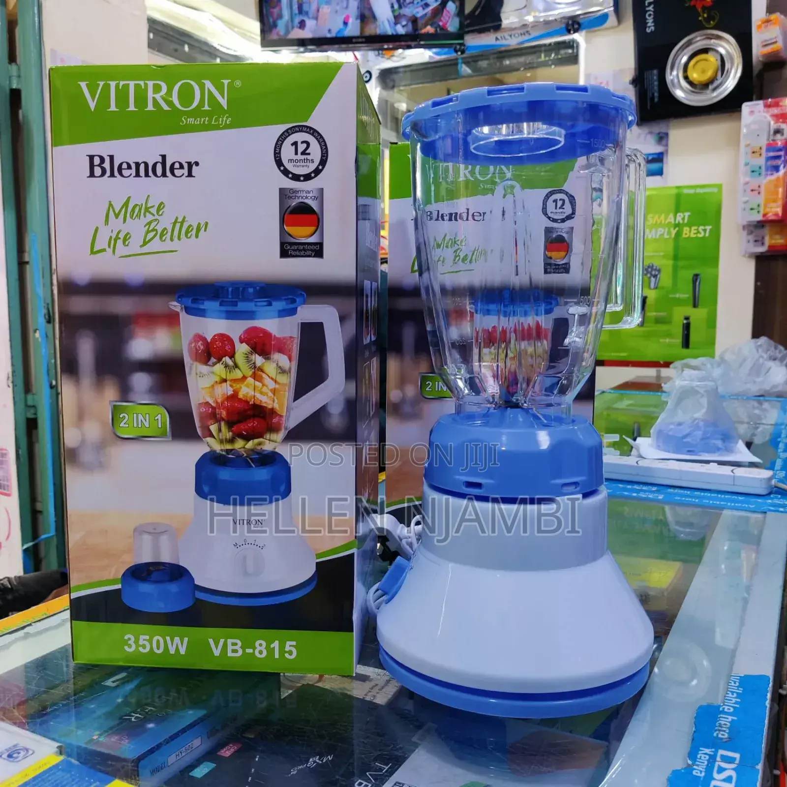 Vitron 2 in 1 Blender Vb-815