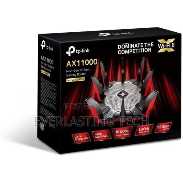 Tp Link Ax11000 Mu-Mimo Tri-Band Gaming Router