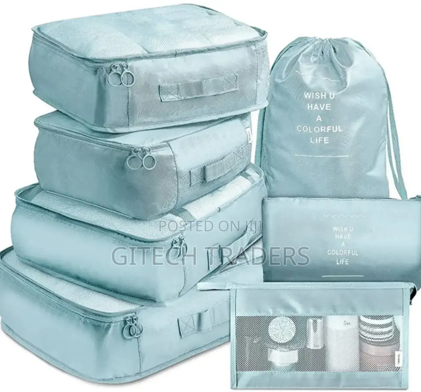 8pcs Luggage Travel Organizers for Suitcase With Toiletry