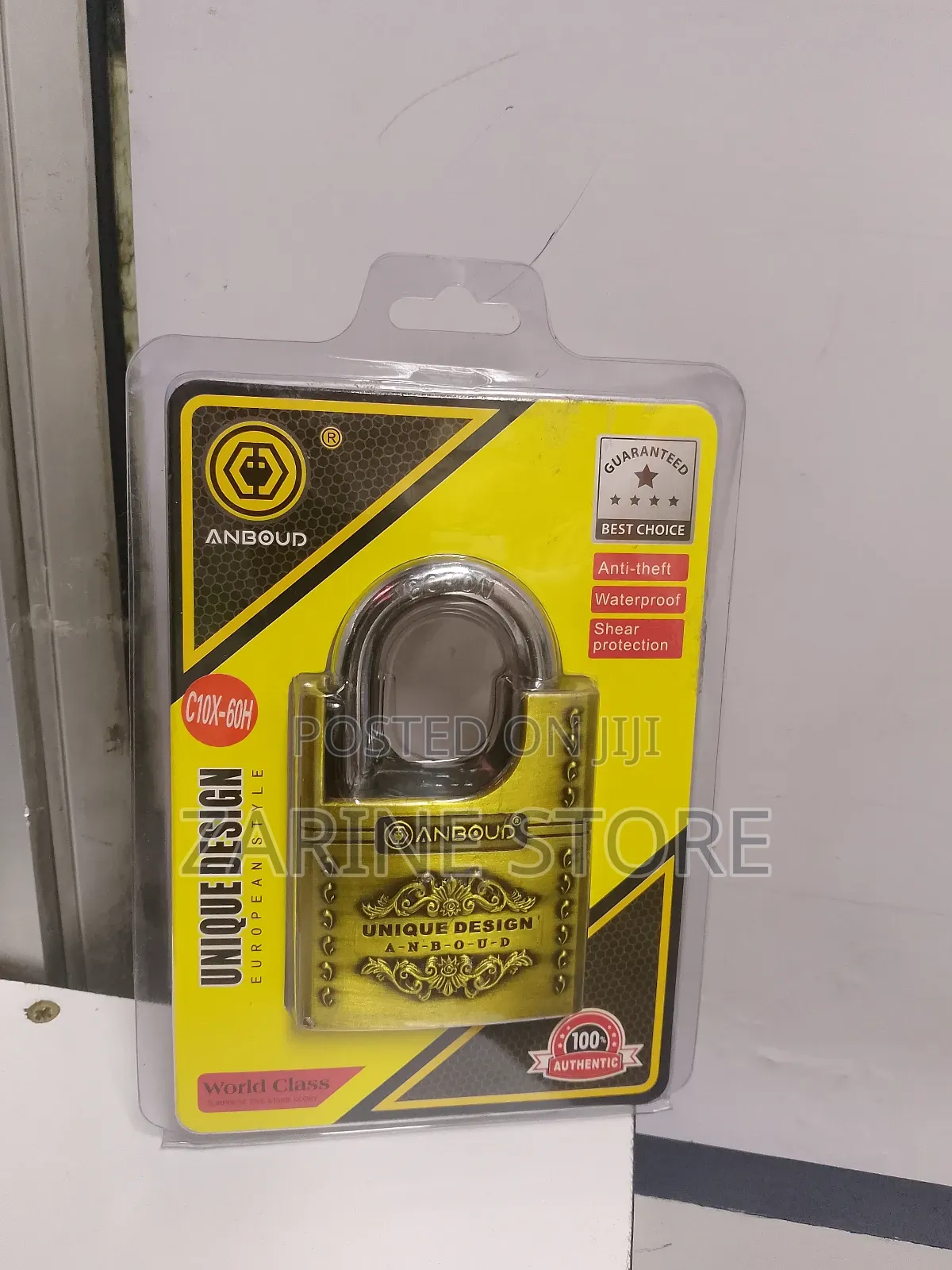 Top Security Anboud Boron Padlock With 4 Keys