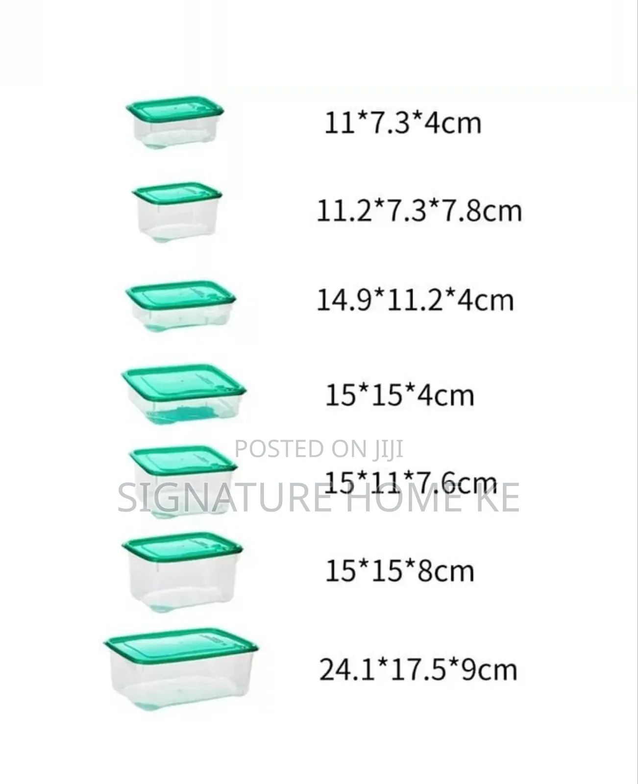 17pcs Fridge Food Storage Boxes/Containers
