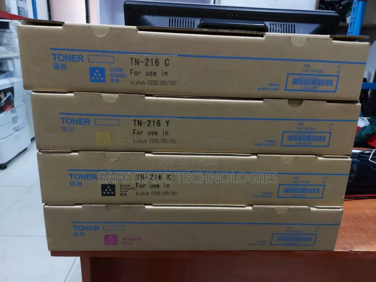 Bizhub Toner Tn 216 K/Y/C/M