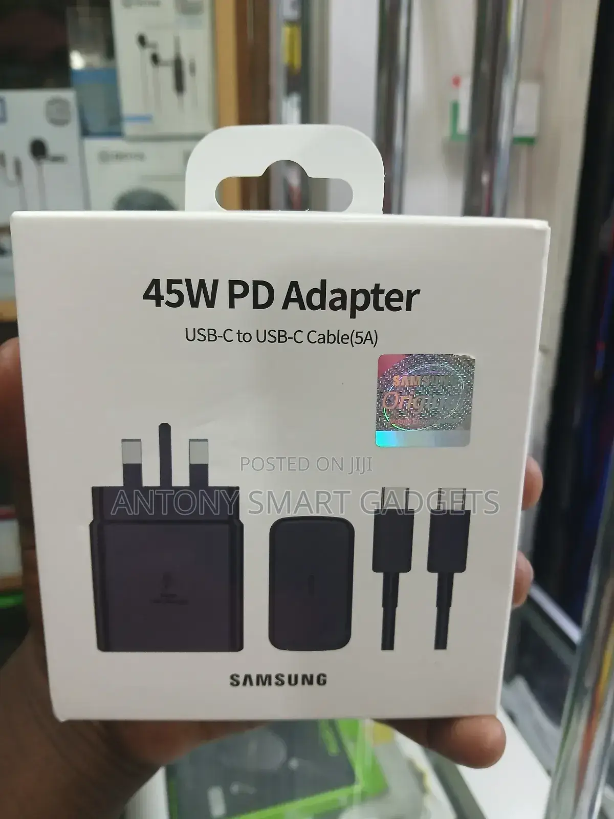 Samsung 45w Pd Charger Adapter With Usb Type C to C Cable