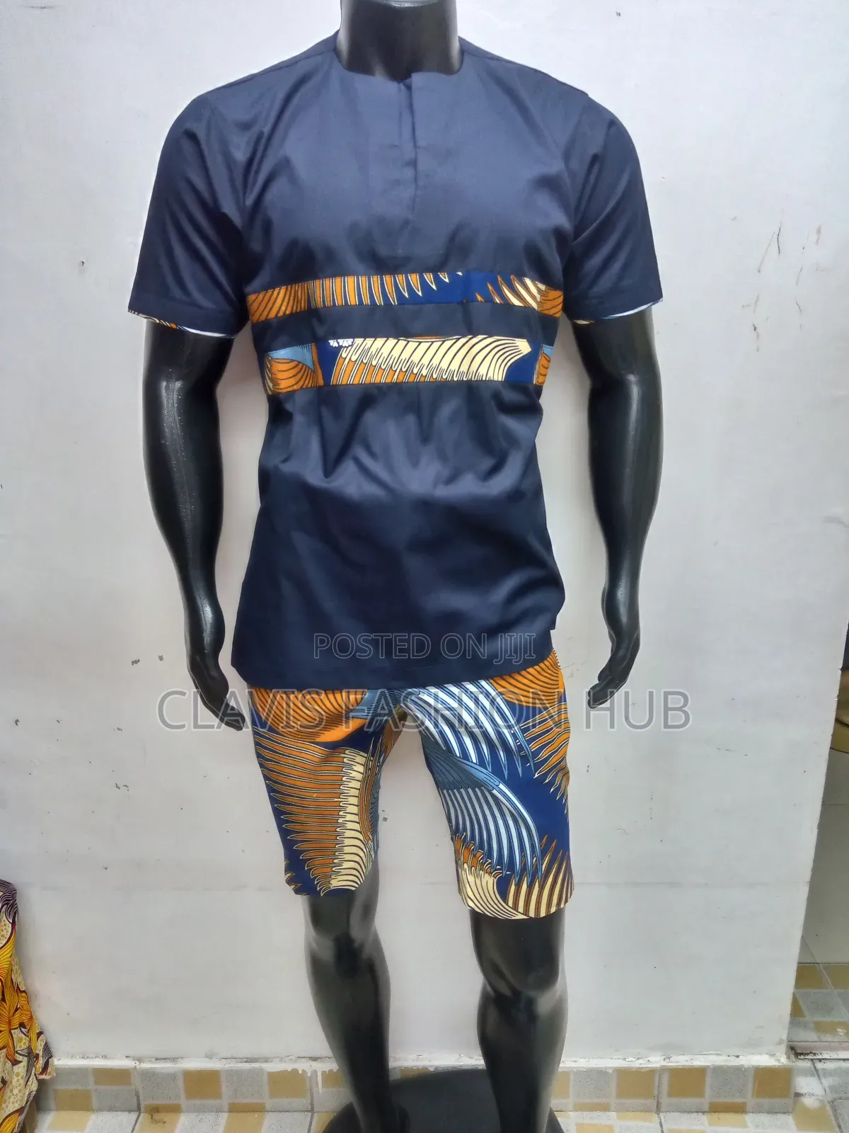 African Shirt and Short for Beach