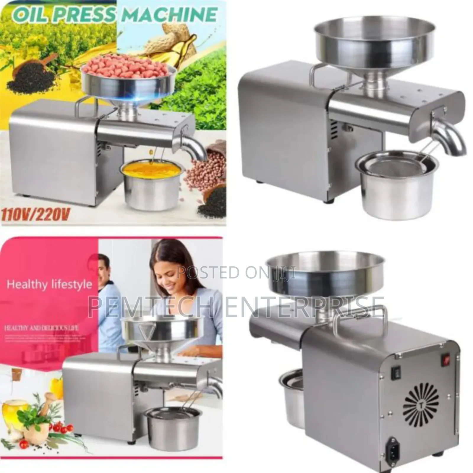 Cold Oil Press Extractor Machine