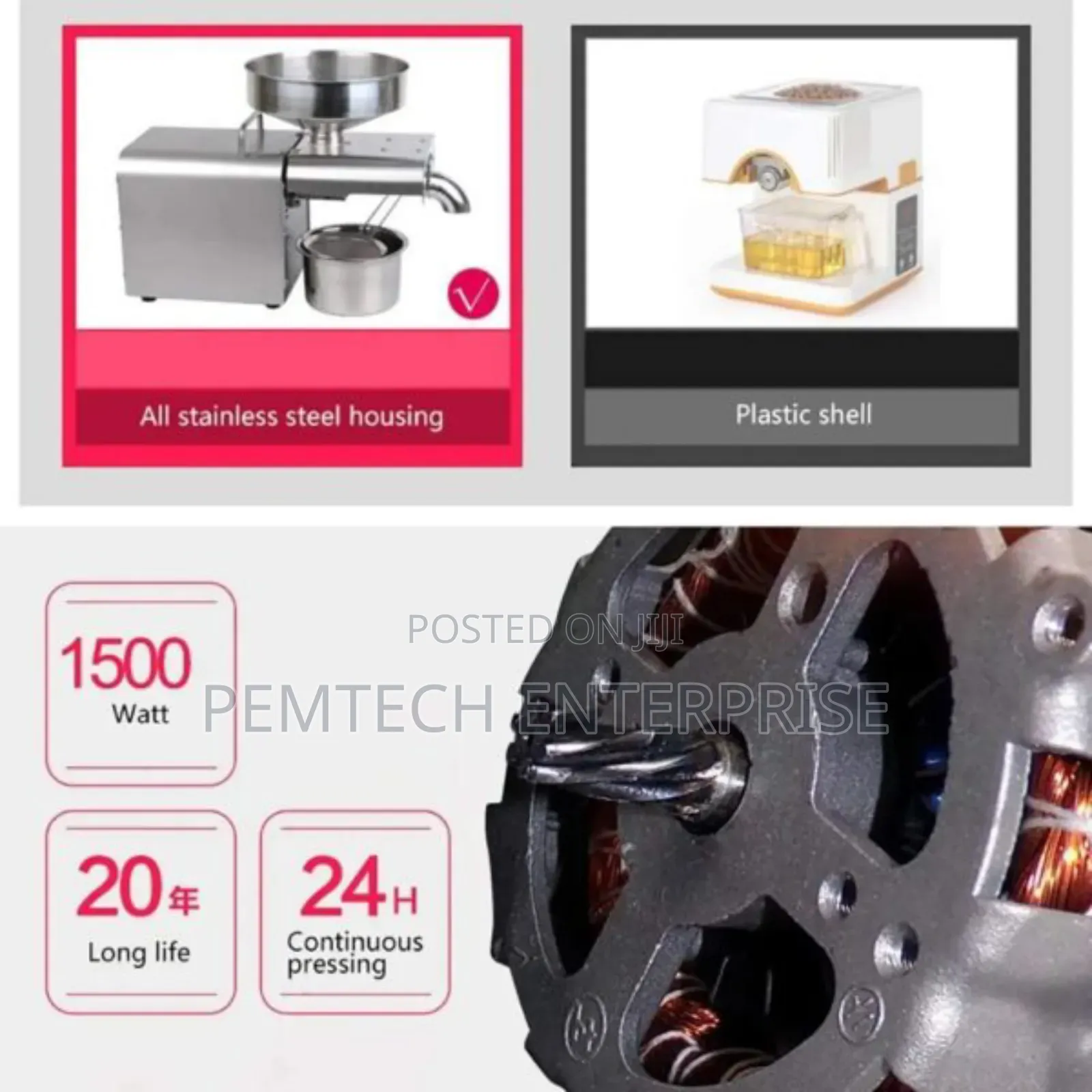 Cold Oil Press Extractor Machine