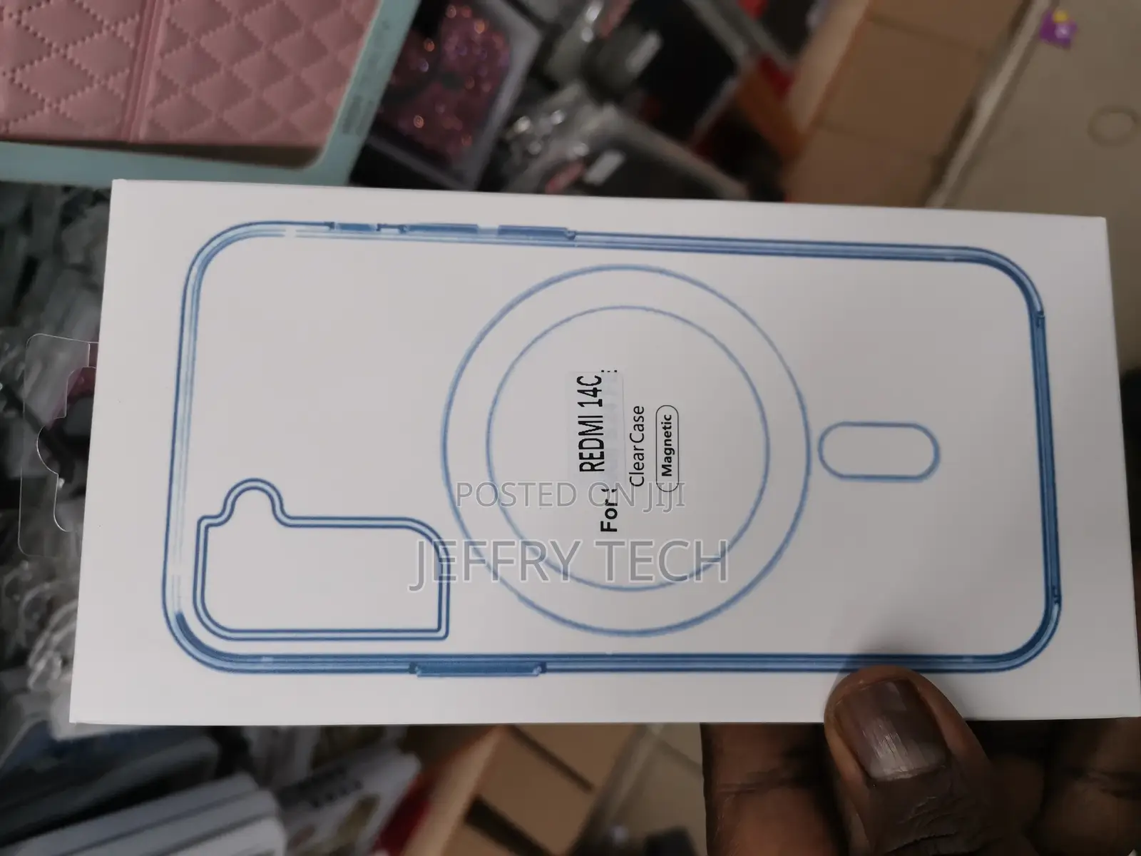Case for Xiaomi Redmi 14c, Slim Clear Shockproof Gel Phone