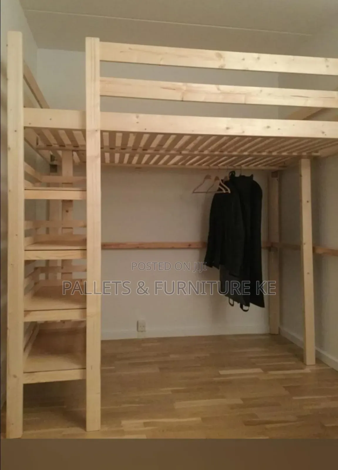 Rustic Canopy Loft Bed