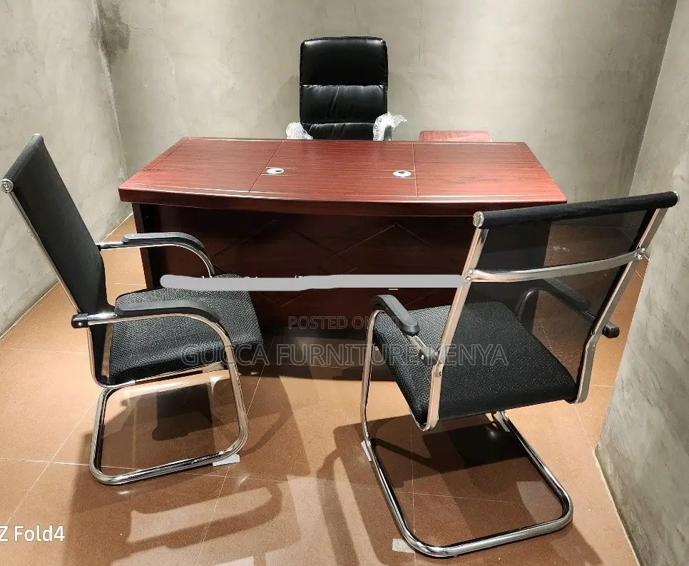 Office Tables:1.6 Meters Manager Solid Office High Table
