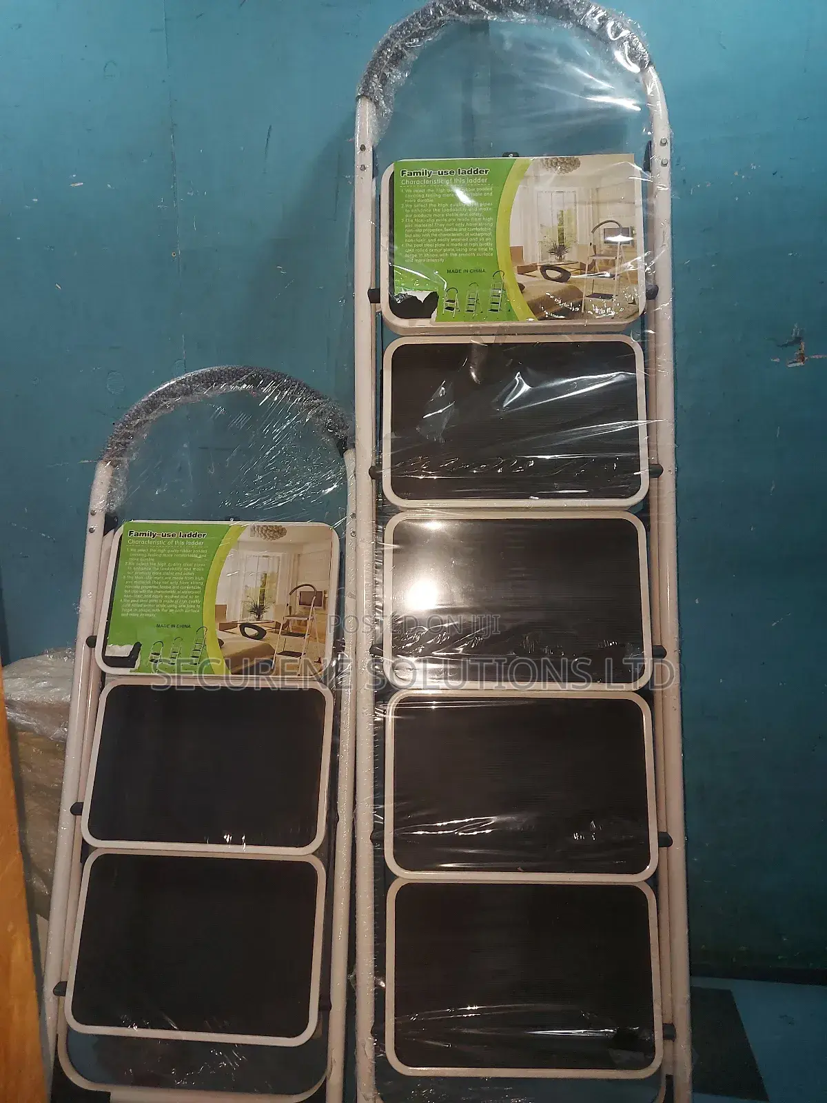 3 and 5 Step Steel Household Ladder