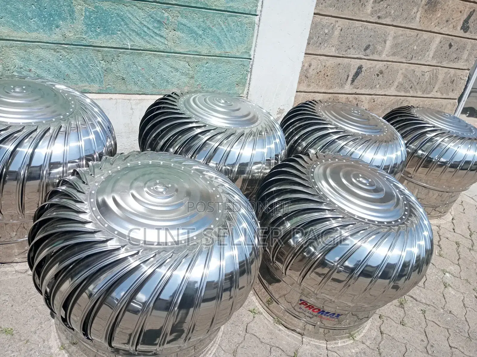 Cyclone Ventilators/ Aerospin Max.