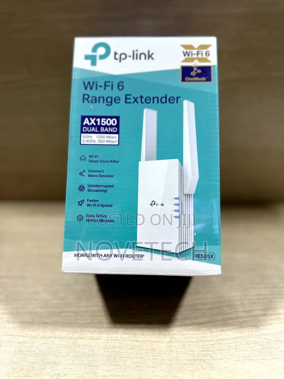 Tp-Link (Re505x) Ax1500 Extender Internet Booster, Wifi 6