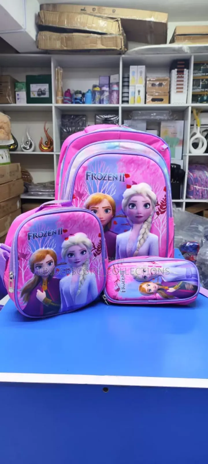 3 in 1 Frozen Cartoon Themed Backpack