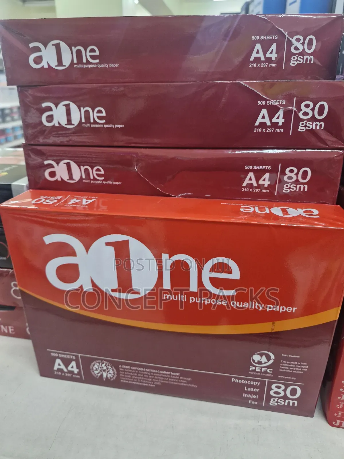 A4 Assorted Photocopy Papers. 80gsm