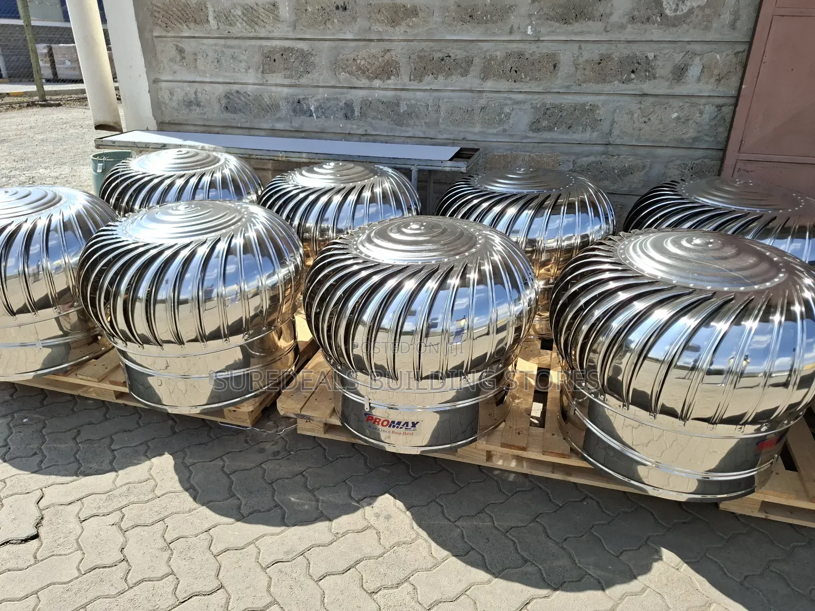 Wind Driven Warehouse Roof Cyclone Ventilator