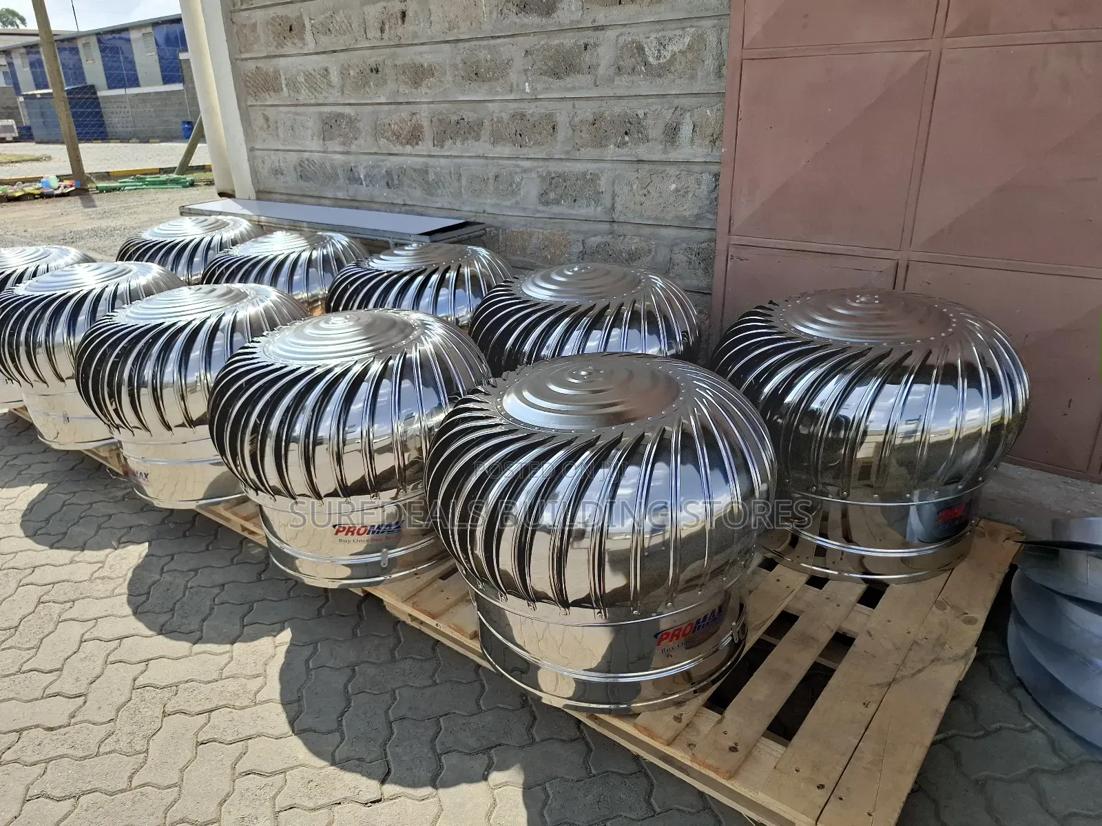 Wind Driven Warehouse Roof Cyclone Ventilator