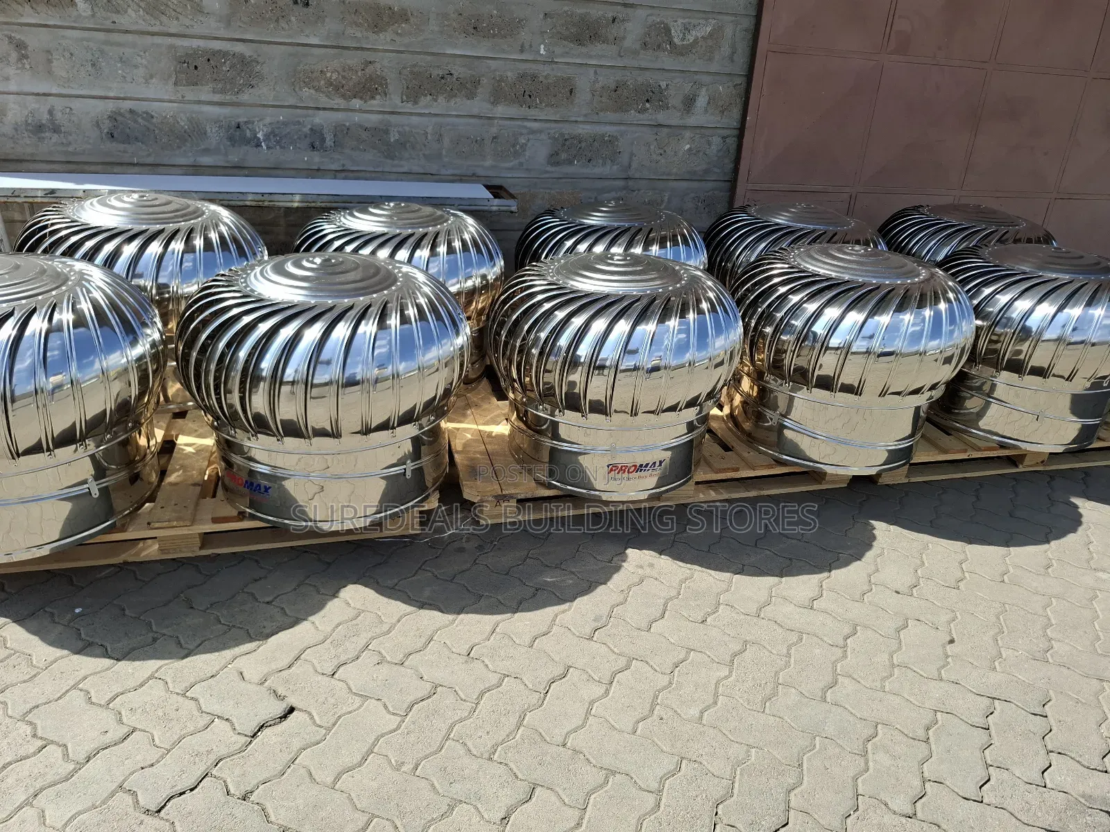 Wind Driven Warehouse Roof Cyclone Ventilator