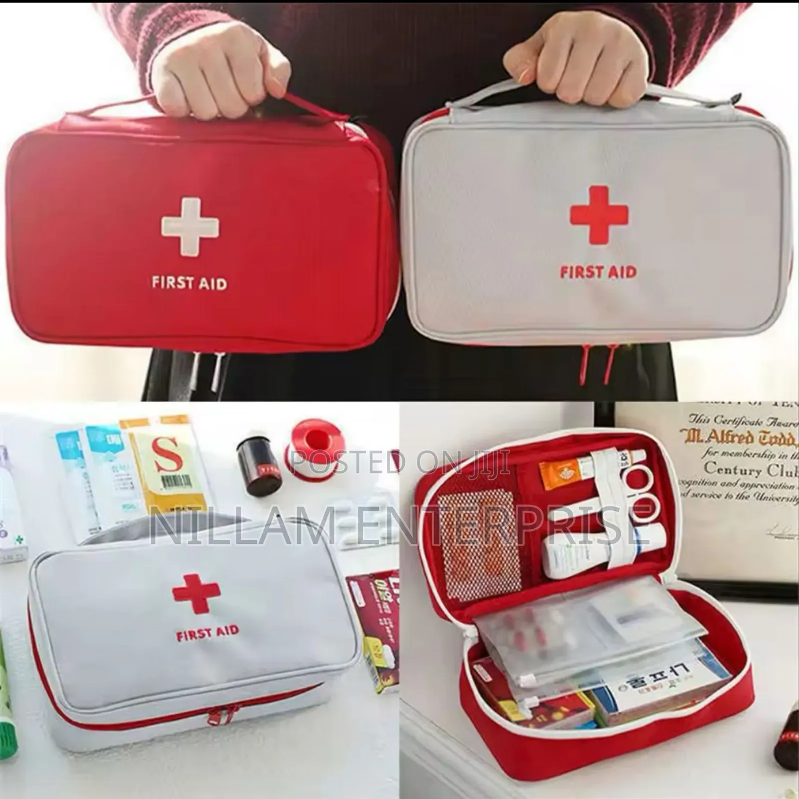 Emergency Medical First Aid Kit Bag