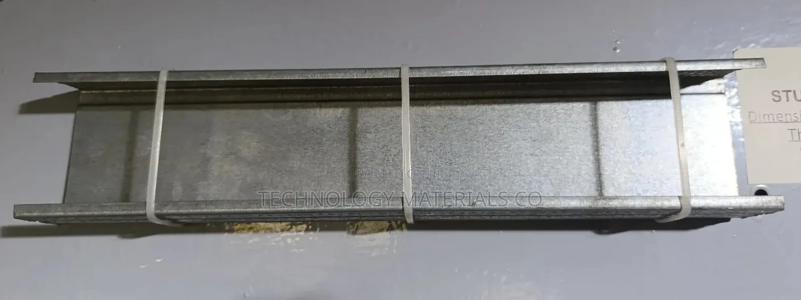 Heavy Gauge Gypsum Stud Channels Used For Partitioning(63mm)L=2.6m