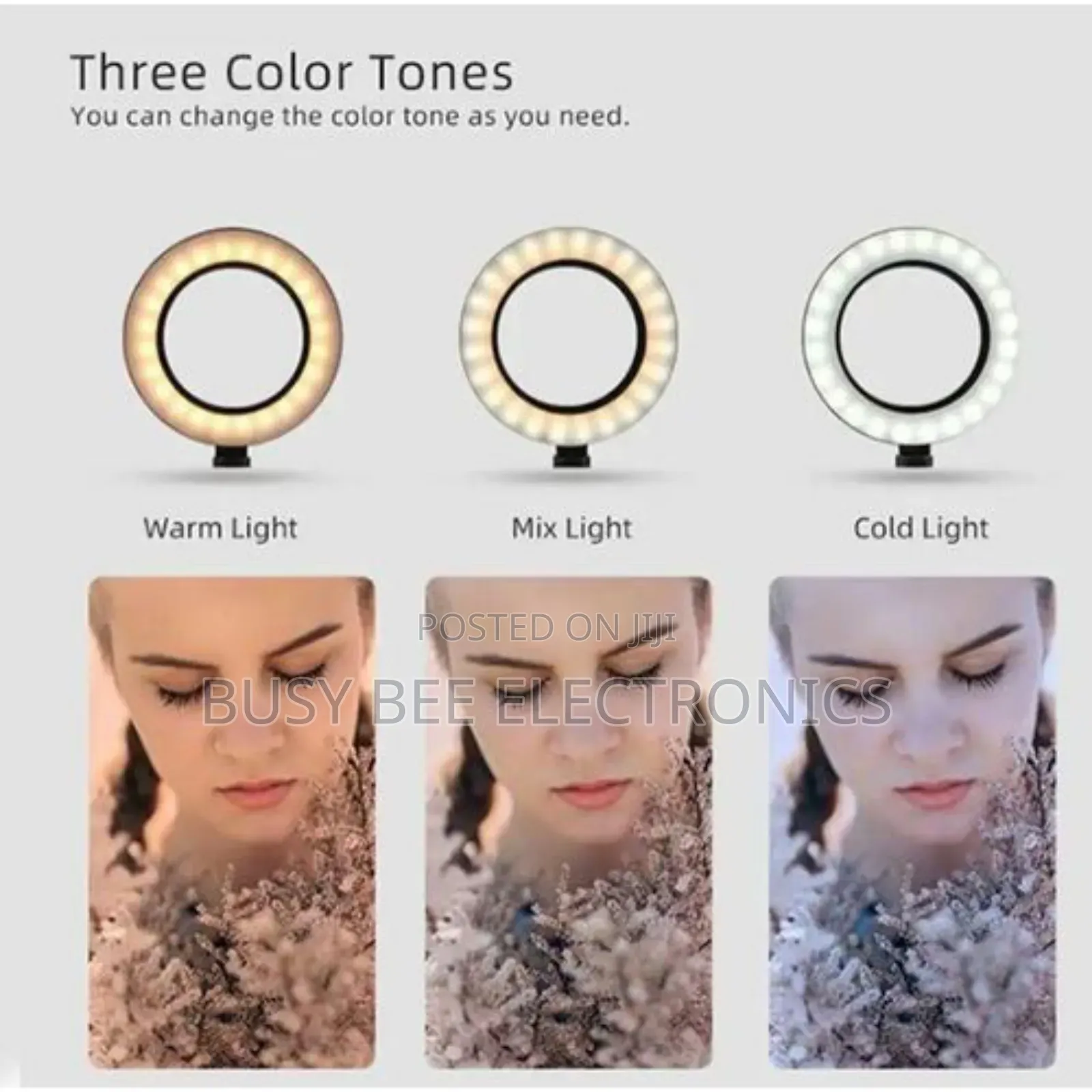 12" RGB Ring Fill Light With Stand, Ring Fill Light