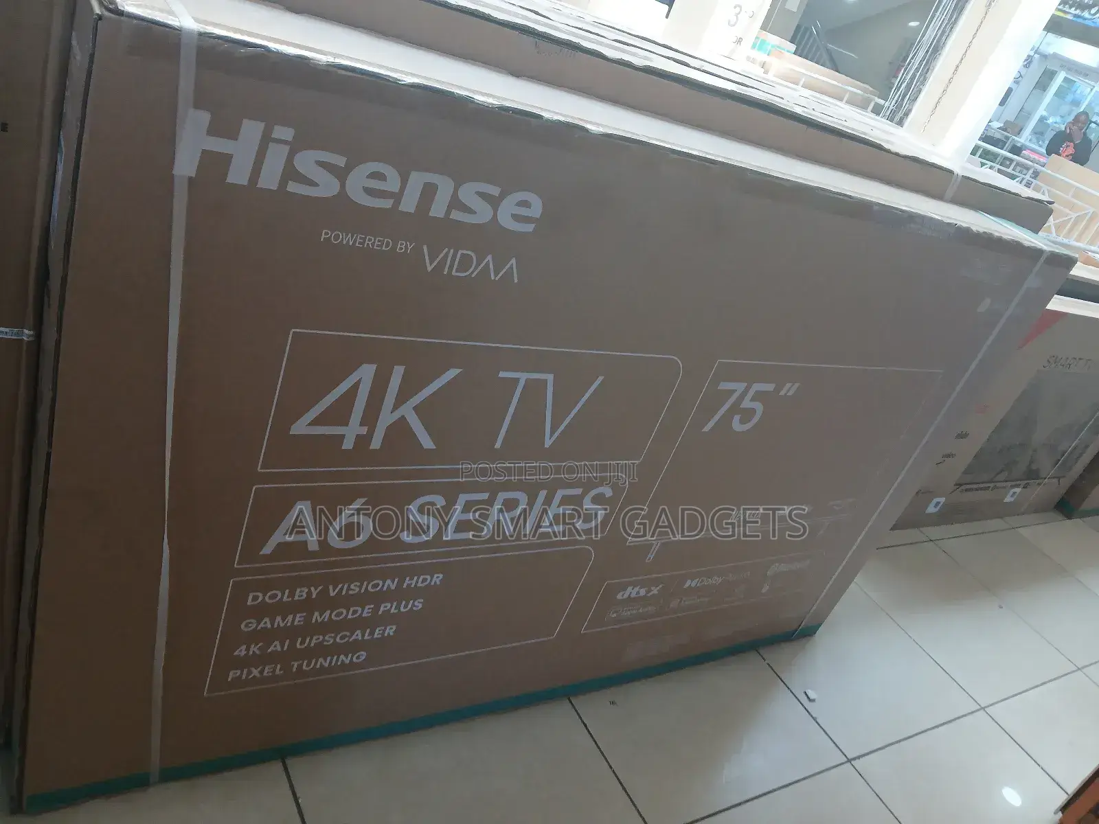 Hisense 75 Inch Uhd Smart Led Tv 75a71hken