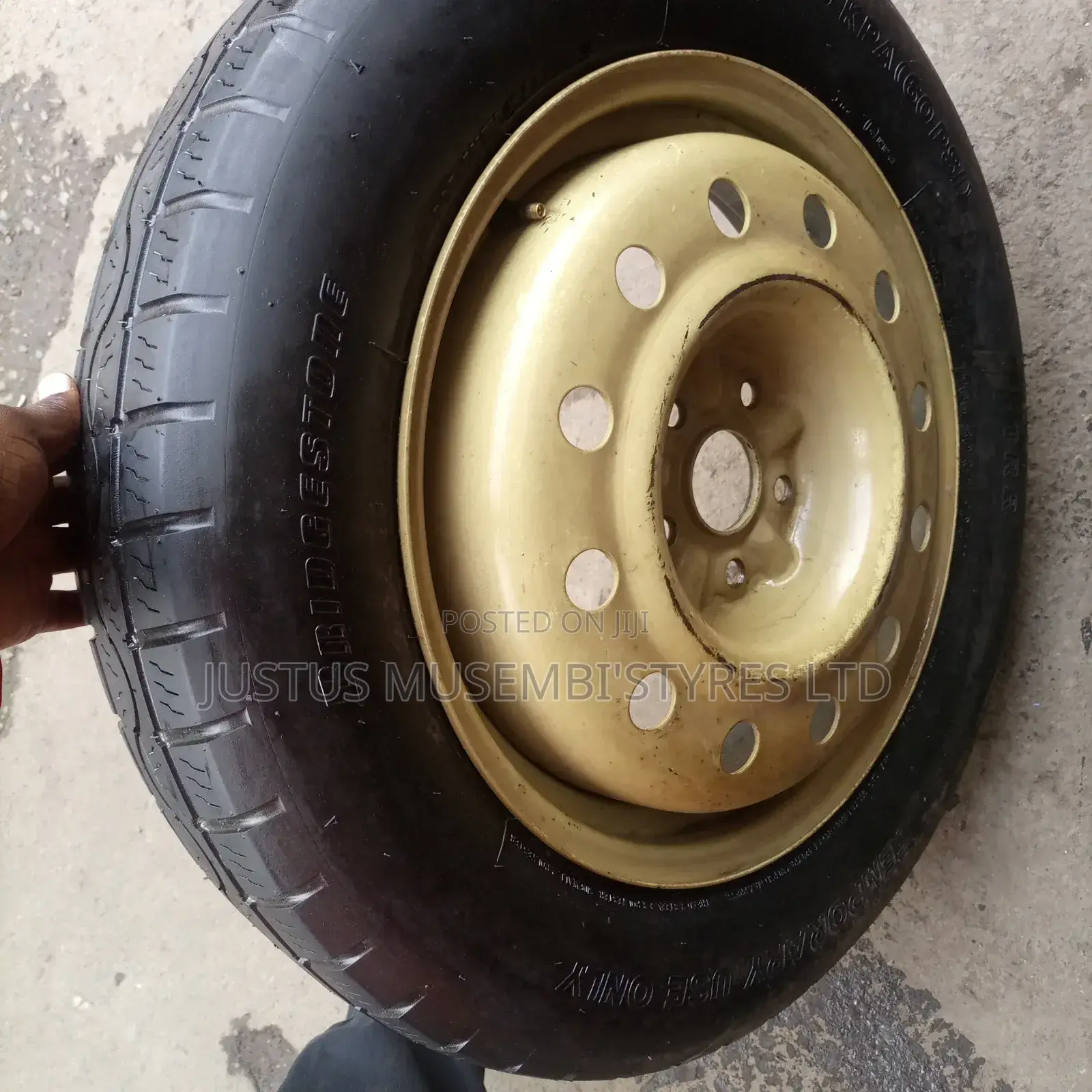 Vellfire Spare Tyres Size 17