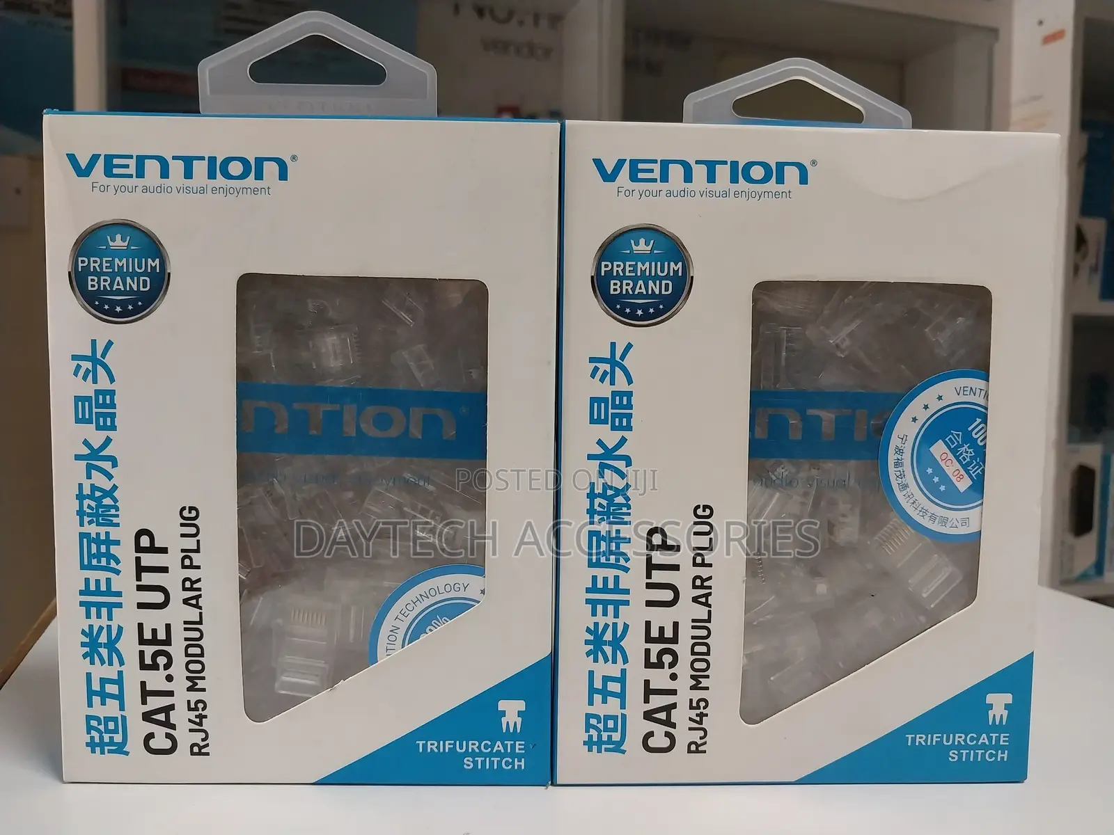 Vention 100 Pack Cat.5e Utp Rj45 Modular Plug Connectors