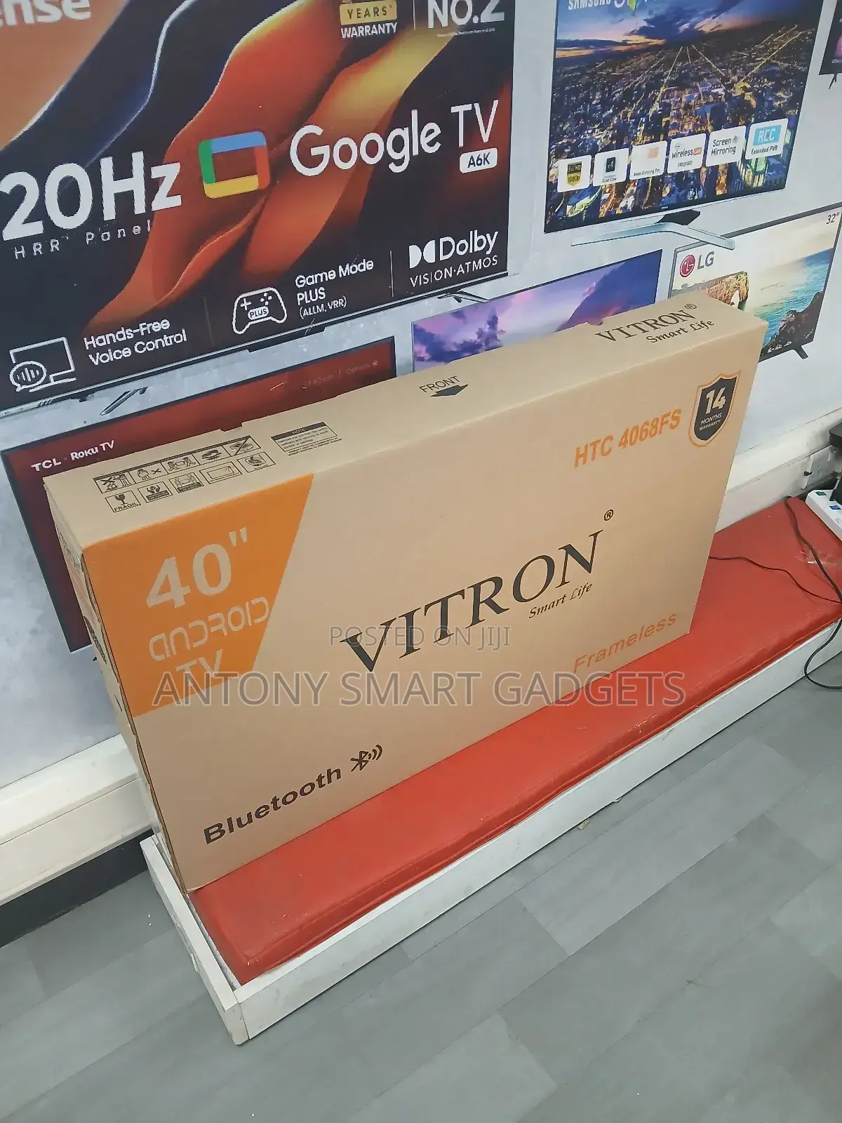 Vitron 40′′ Smart Android Tv
