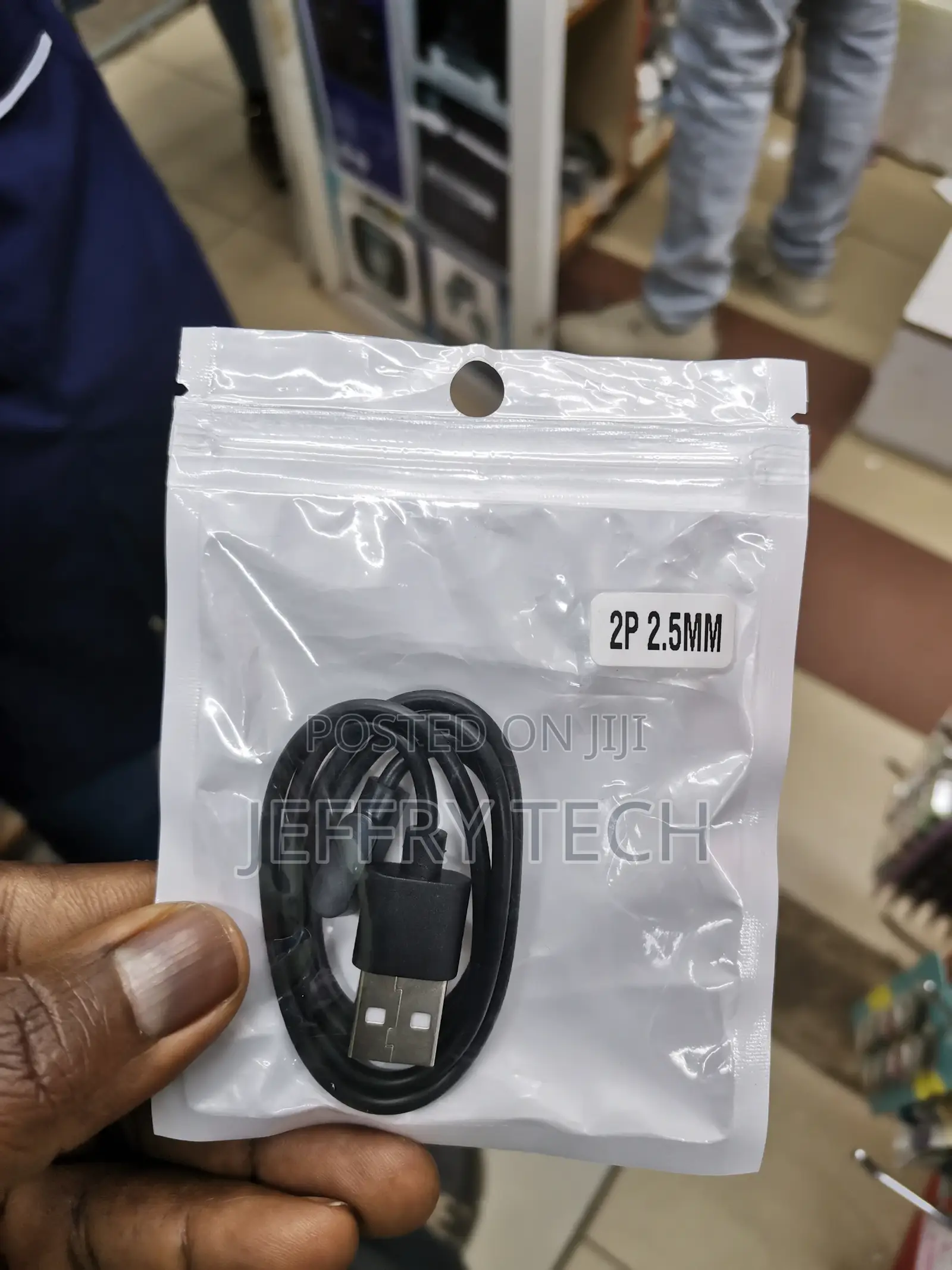 Charging Cable 2 Pin 2.5mm for Smartwatches Portable Magnet