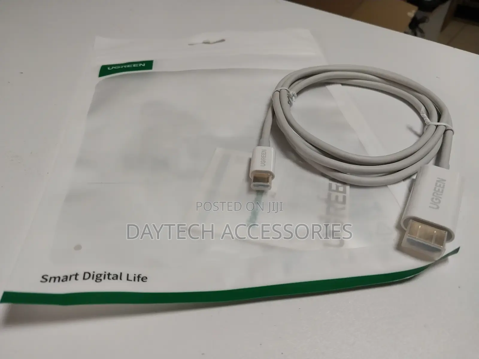 Ugreen Usb Type C to Hdmi Cable Male to Male 1.5m (White)