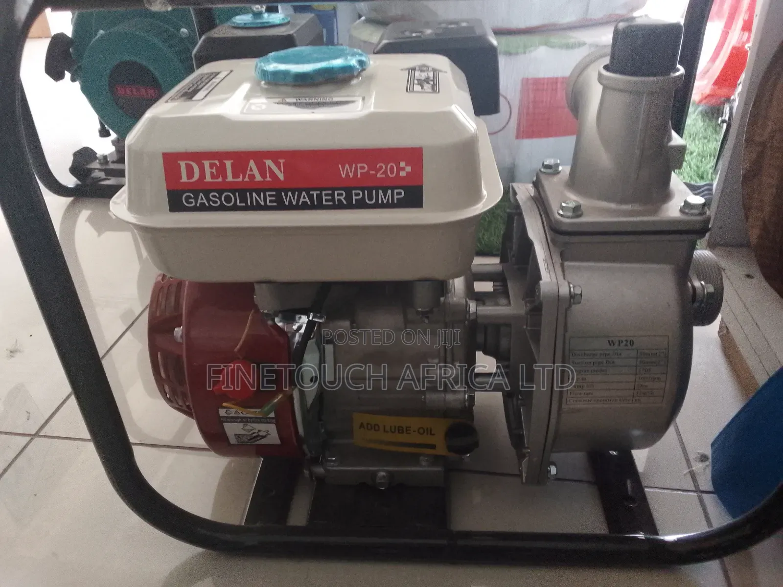 Delan Petrol Pump 6.5 HP(2")