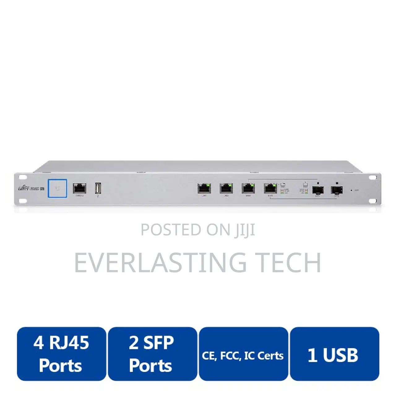 Ubiquiti Unifi Security Gateway Pro (Usg-Pro-4)