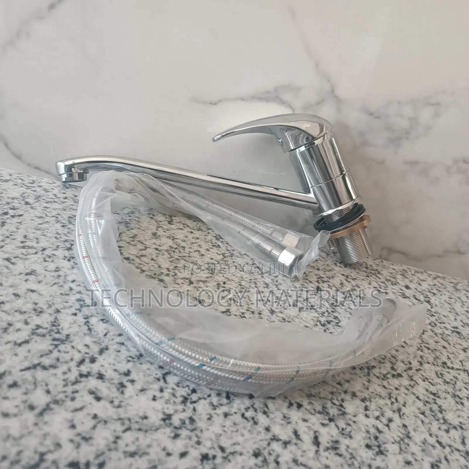 Chrome Pillar Type Sink Mixer