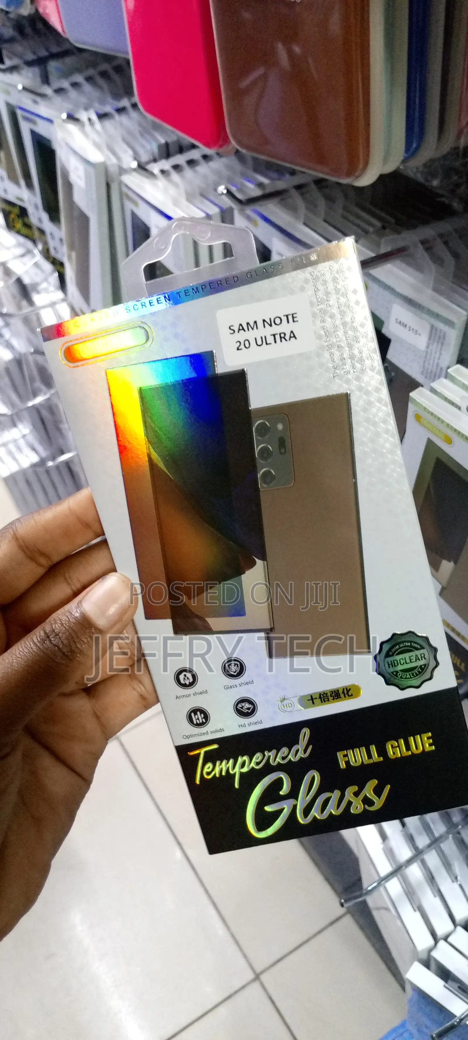 Privacy Screen Protector for Galaxy Note 20 Ultra, Glass