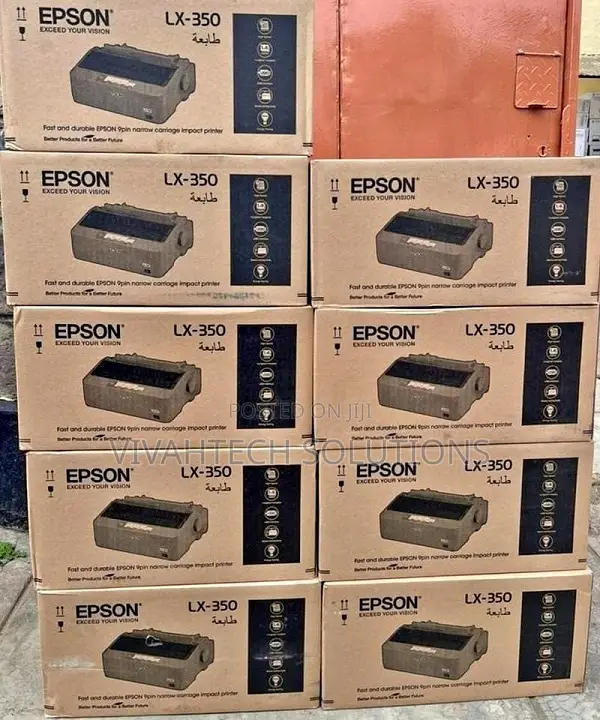 Epson Lx-350 Dot-Matrix Serial and USB Interfaces Printer