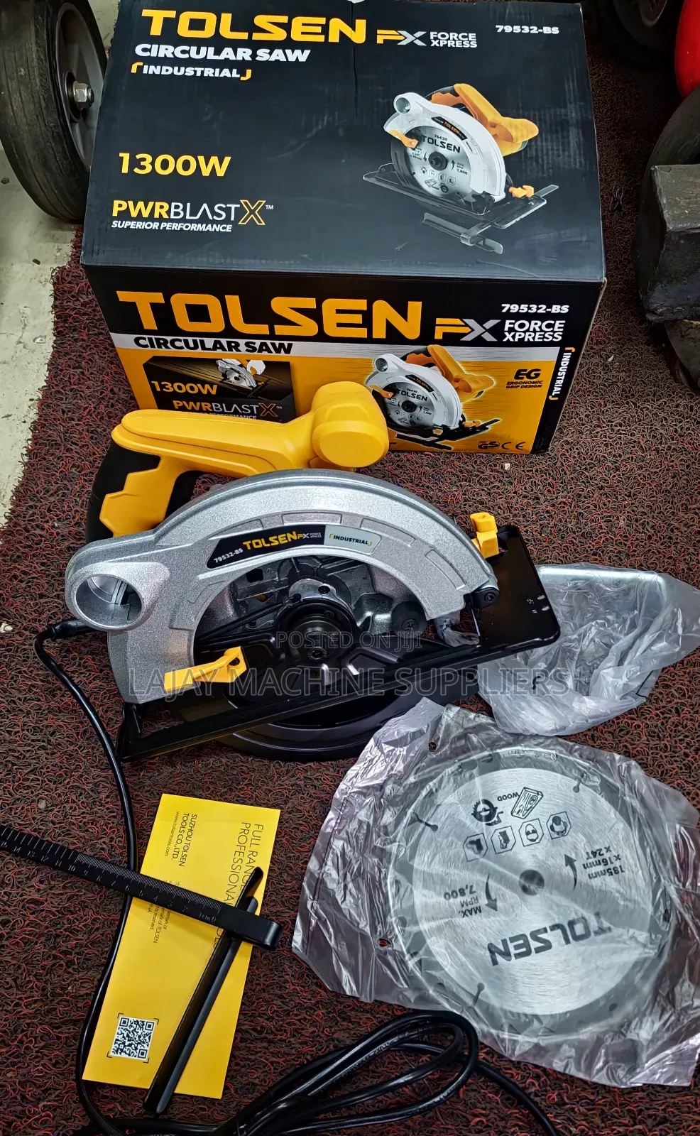 Tolsen Germany Circle Saw 1300w