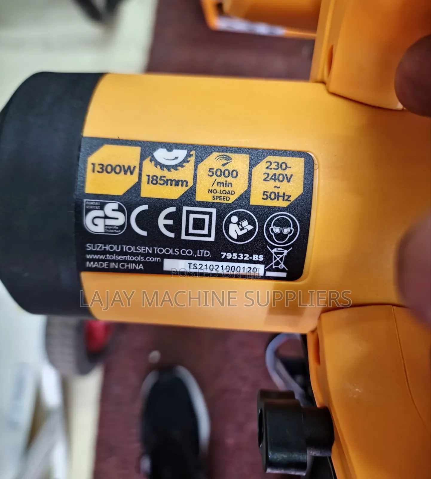 Tolsen Germany Circle Saw 1300w