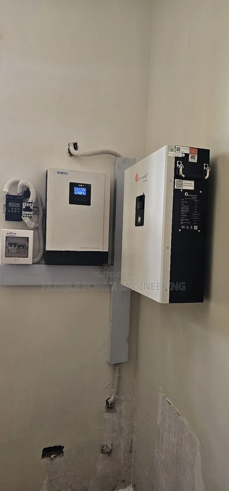 5kw Hybrid Inverter, 5kwh Lithium Battery 1.8kw Solar Panels