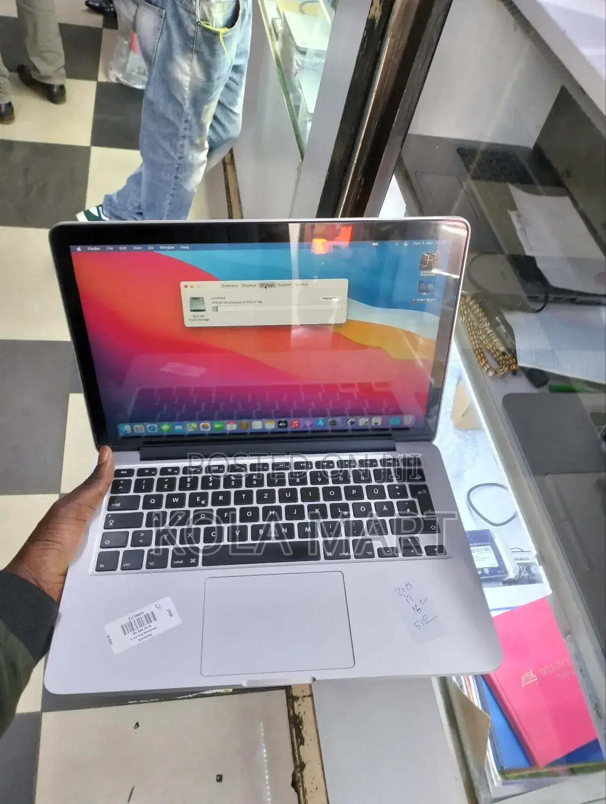 New Laptop Apple MacBook 2015 16GB Intel Core I7 SSD 512GB
