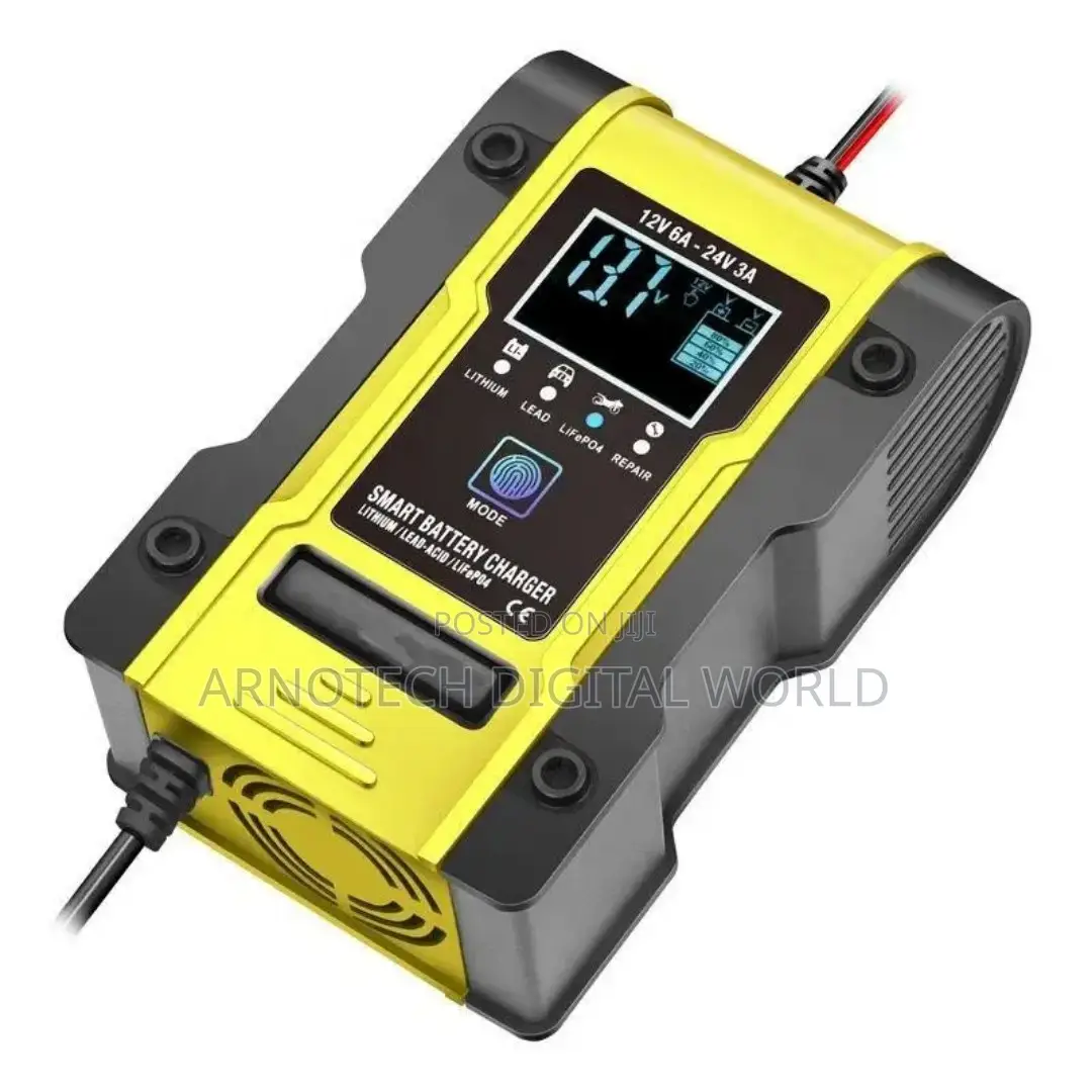 7-Stage Lead-Acid Battery Agm Lifepo4 Lithiumbattery Charger