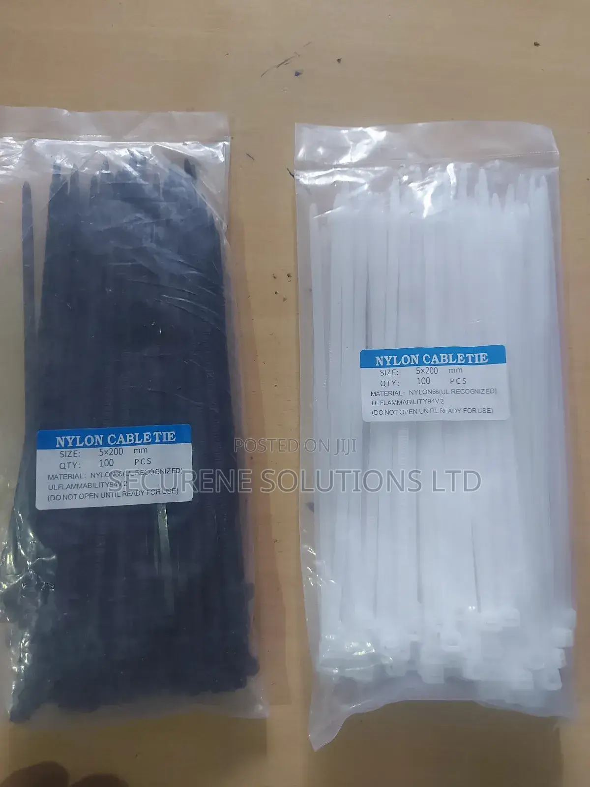 Nylon Cable Ties, ,Size: 5x200 Mm