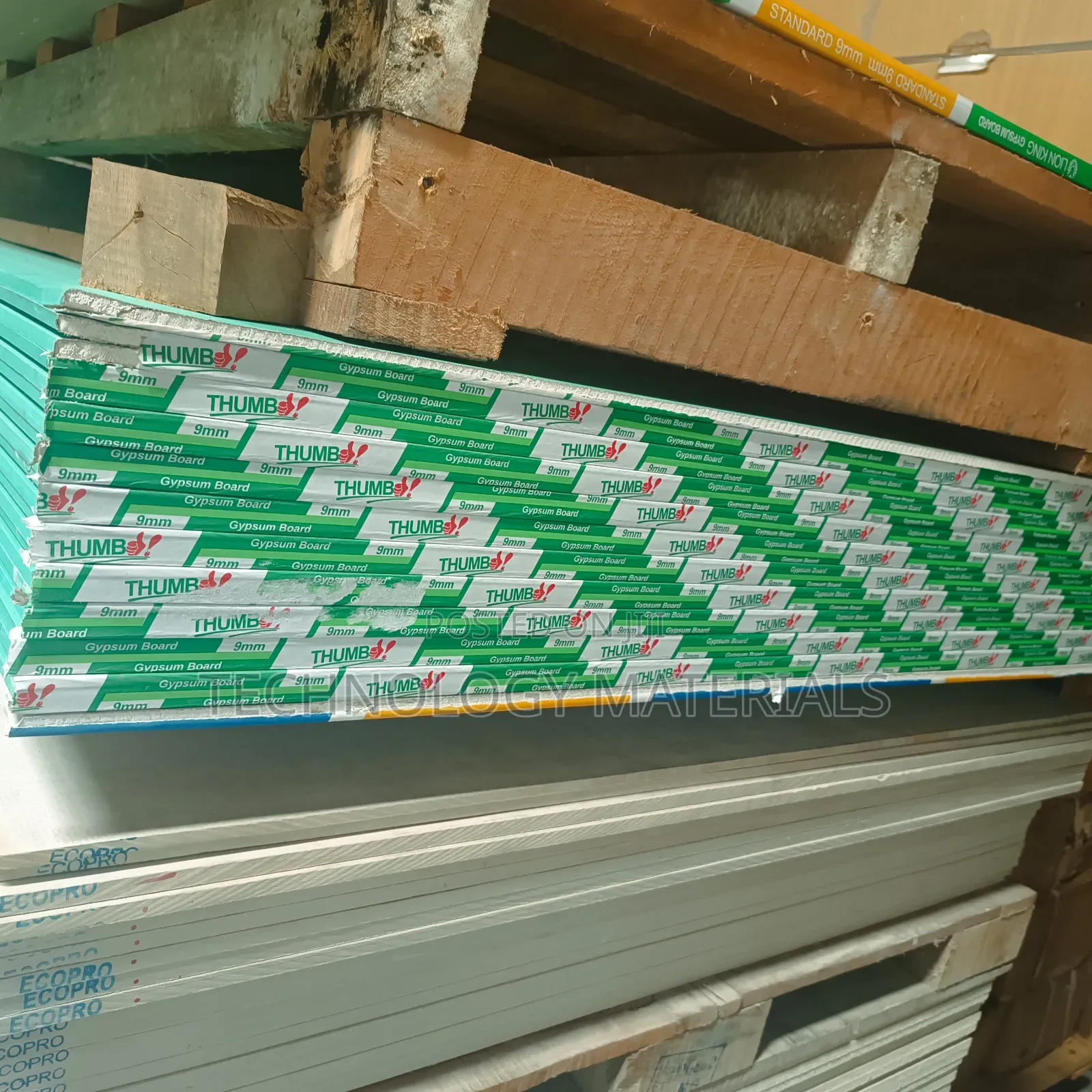 Thumb 9mm Moisture Resistant Gypsum Board