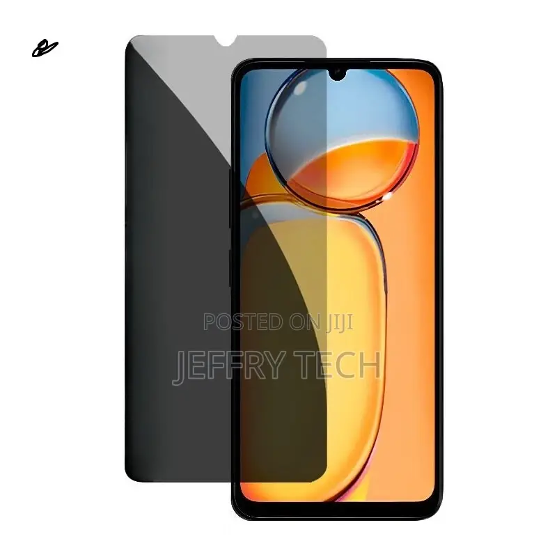 Redmi 13c Privacy Screen Protector Tempered Glass Anti-Spy