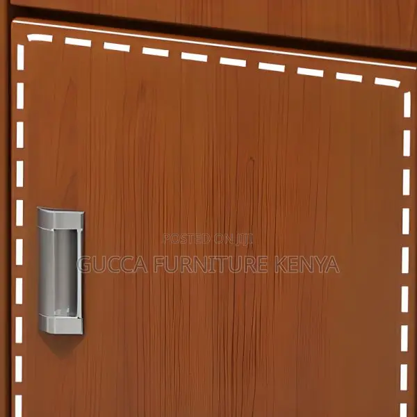 Office Tables:120cm Modern Secure Office Desk Natural Wood
